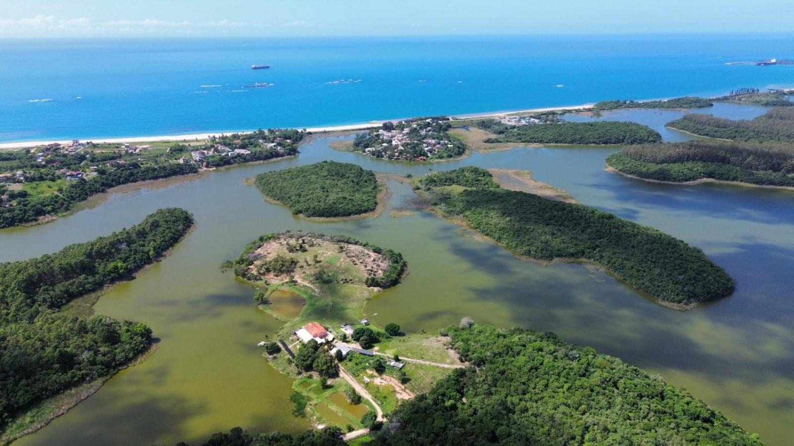 Pousada Peninsula Santa Rita 瓜拉派瑞 外观 照片